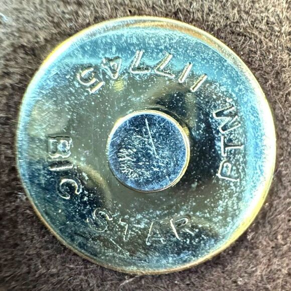 80s eel fish leather BAG brown patent hipster rare vintage retro fancy purse - Picture 7 of 8